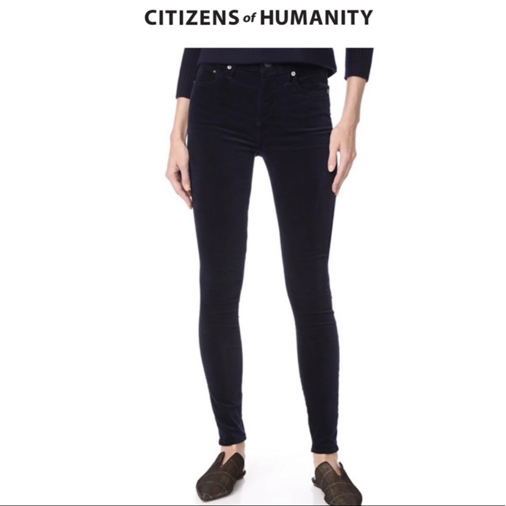 Citizen of humanity black skinny jeans